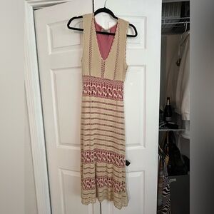 VINTAGE crochet dress